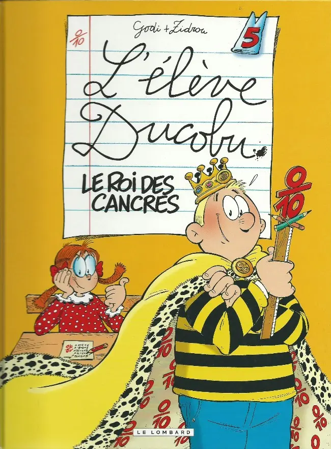 Couverture de l'album L'Élève Ducobu Tome 5 Le roi des cancres