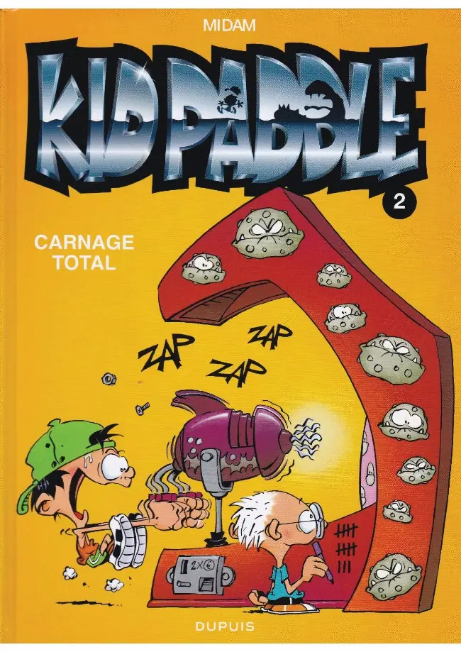 Couverture de l'album Kid Paddle Tome 2 Carnage Total
