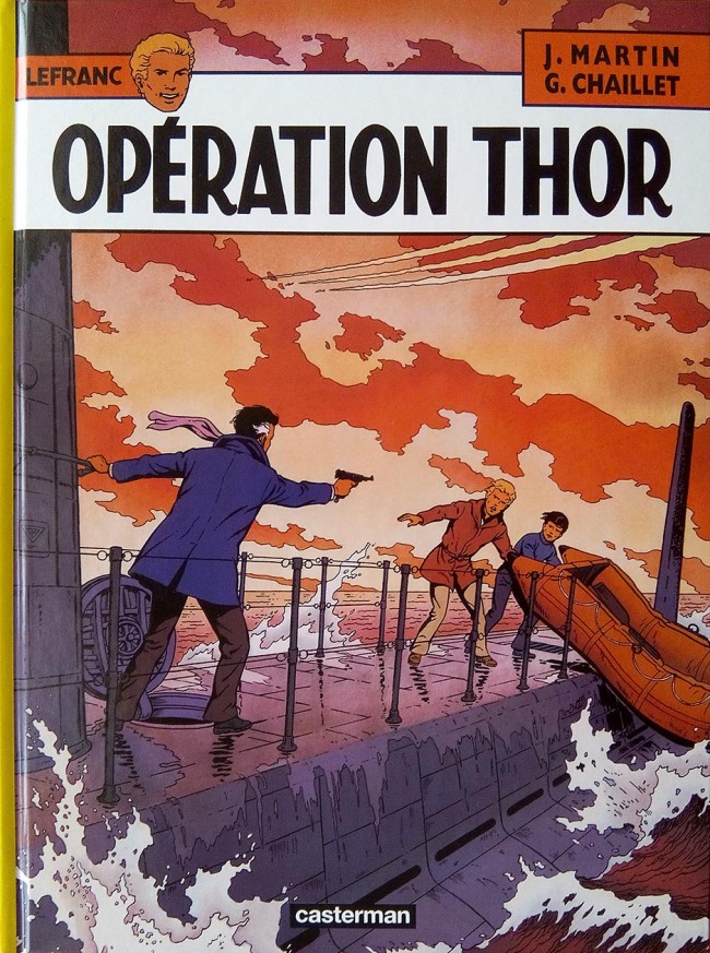 Couverture de l'album Lefranc Tome 6 Opération Thor