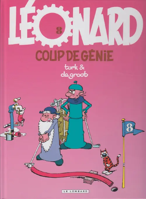 Couverture de l'album Léonard Tome 8 Coup de génie