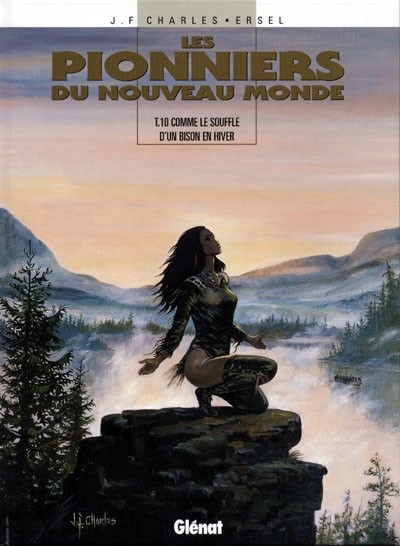 Couverture de l'album Les Pionniers du Nouveau Monde Tome 10 Comme le souffle d'un bison en hiver