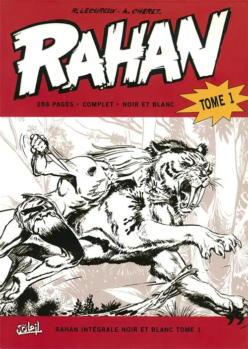 Couverture de l'album Rahan Intégrale noir et blanc Tome 1