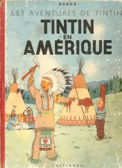 Couverture de l'album Tintin Tome 3 Tintin en Amérique
