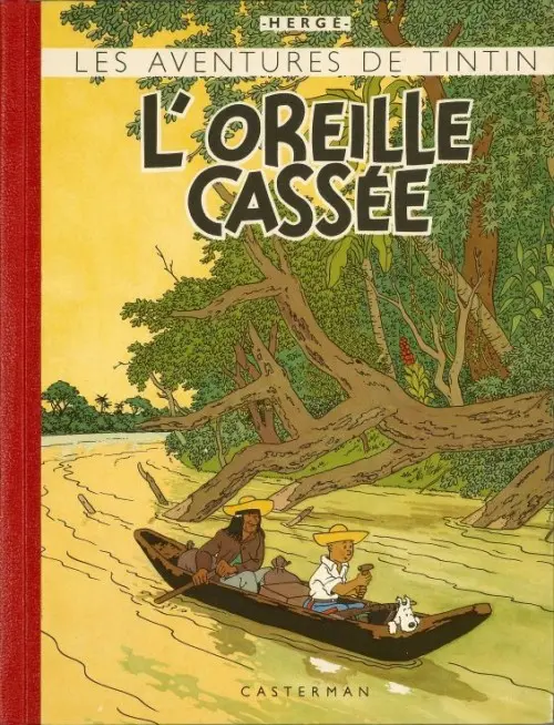Couverture de l'album Tintin Tome 6 L'oreille cassée