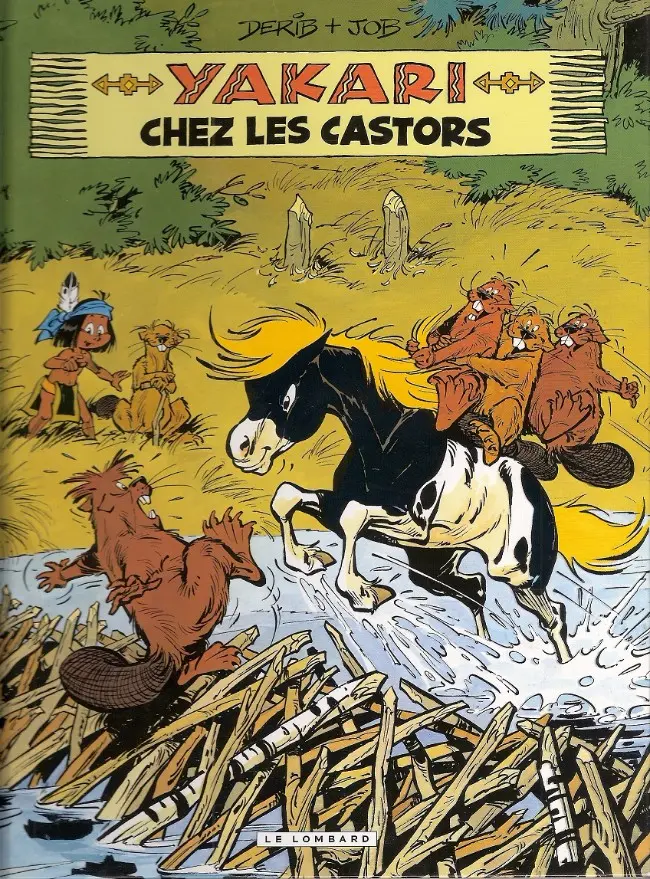 Couverture de l'album Yakari Tome 3 Yakari chez les castors