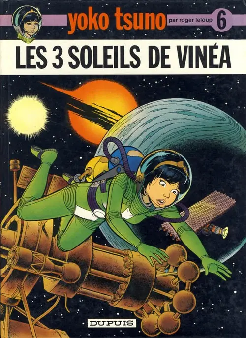 Couverture de l'album Yoko Tsuno Tome 6 Les 3 soleils de Vinéa