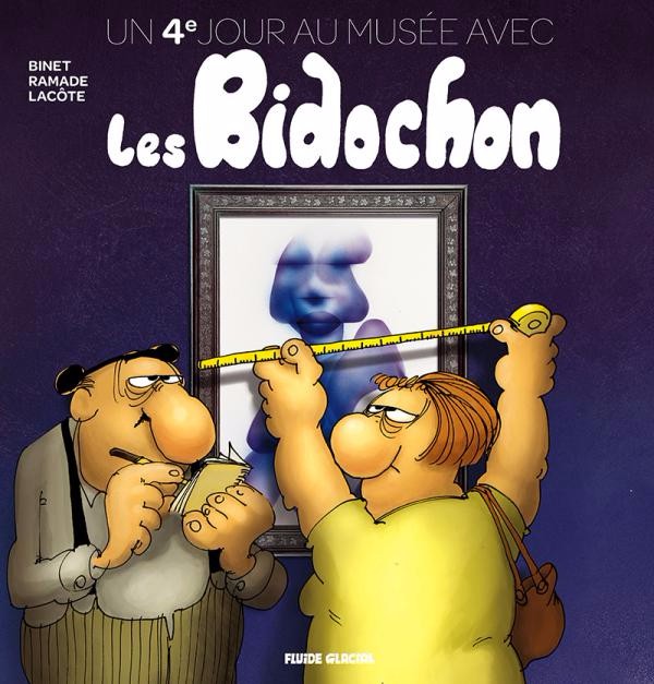 Couverture de l'album Un jour au musée avec les Bidochon Tome 4 Un 4e jour au musée avec les Bidochon