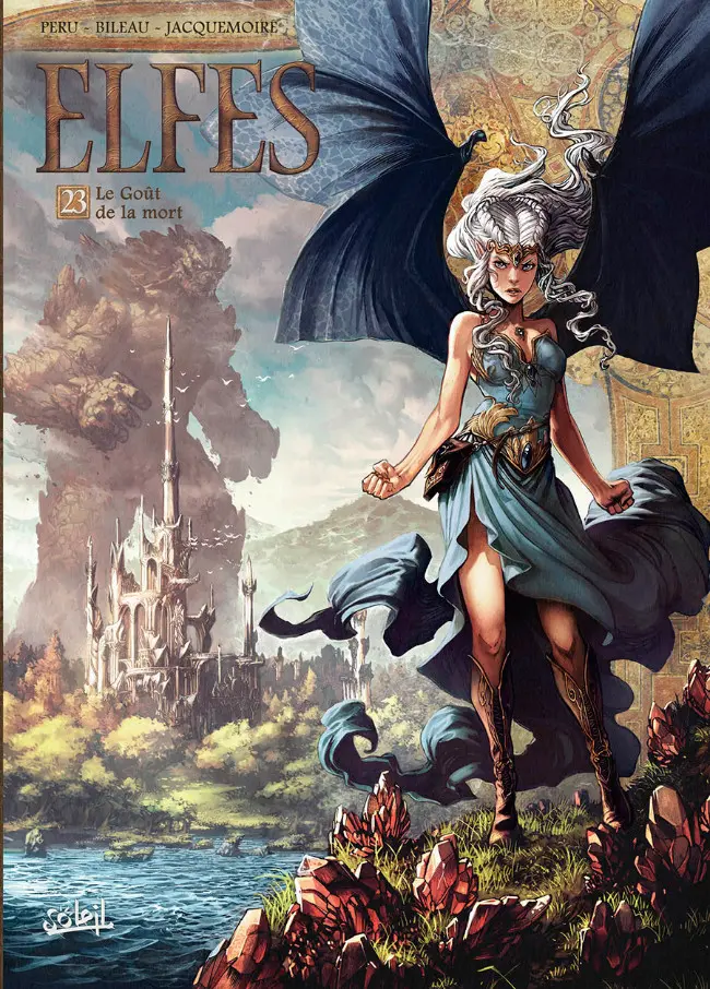 Couverture de l'album Elfes Tome 23 Le Goût de la mort