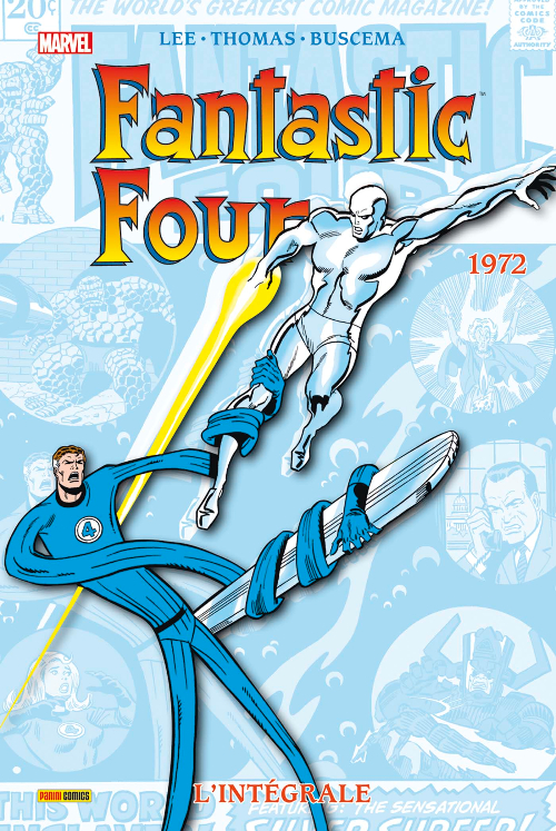 Couverture de l'album Fantastic Four - L'intégrale Tome 11 1972
