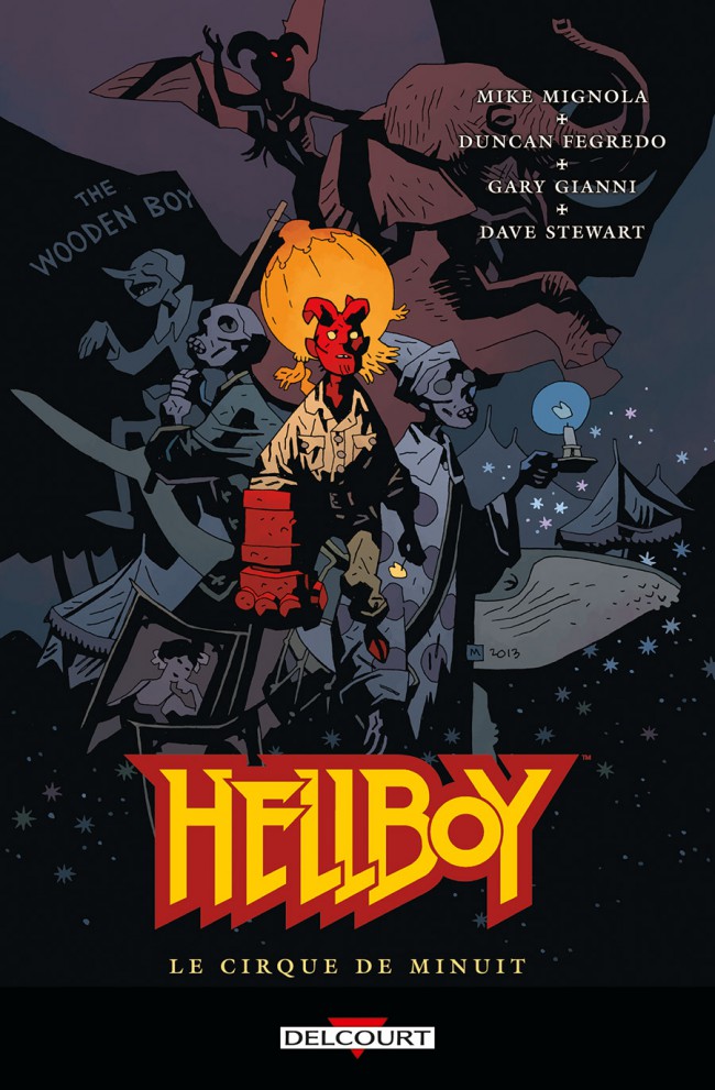 Couverture de l'album Hellboy Tome 16 Le Cirque de minuit