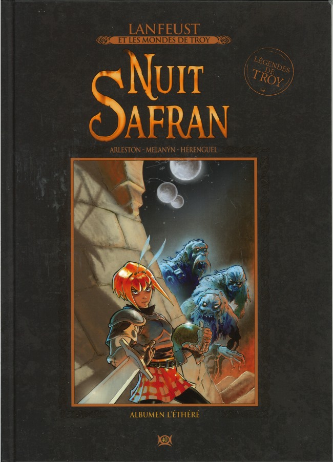 Couverture de l'album Nuit Safran Tome 40 Albumen l'Ethéré