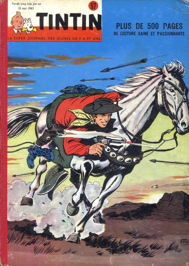 Couverture de l'album Tintin Tome 57