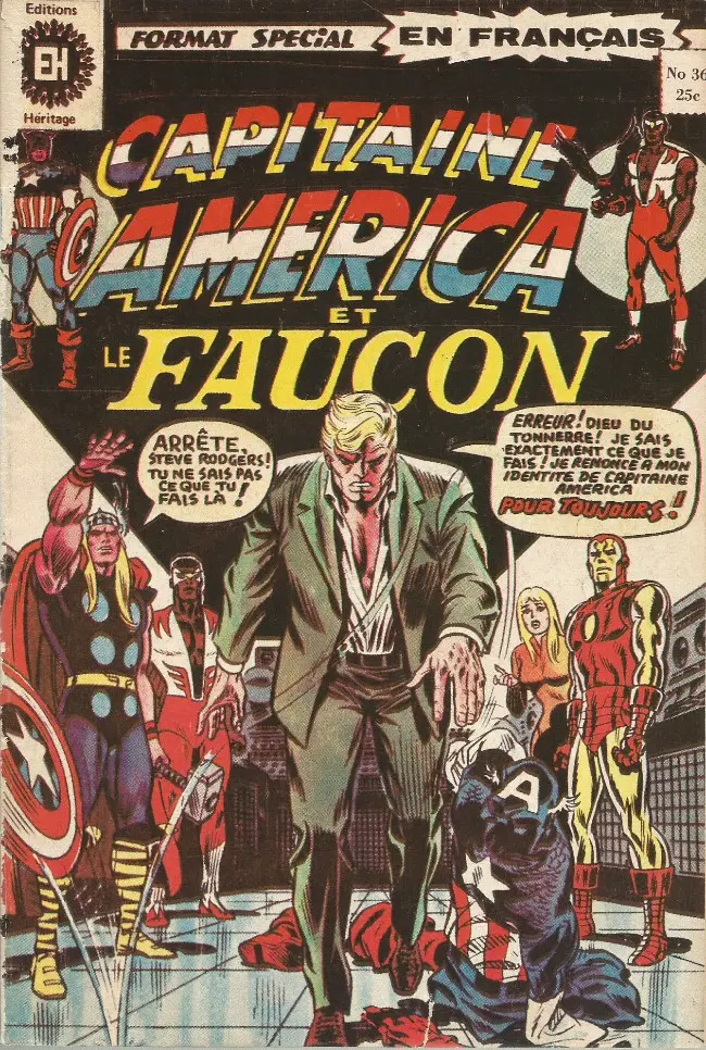 Couverture de l'album Capitaine America Tome 36 Capitaine America doit mourir !