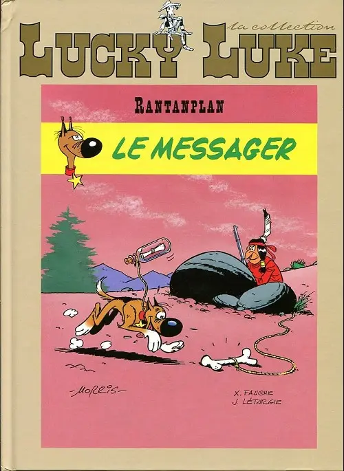 Couverture de l'album Lucky Luke La collection Tome 83 Rantanplan - Le messager