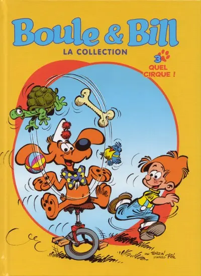 Couverture de l'album Boule & Bill La collection Tome 3 Quel cirque !