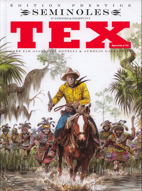 Couverture de l'album Tex (Spécial) Tome 22 Seminoles