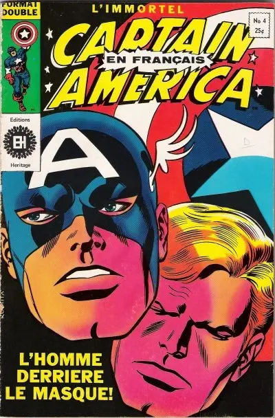 Couverture de l'album Capitaine America Tome 4 L'homme derrière le masque !