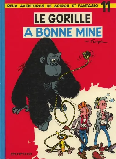 Couverture de l'album Spirou et Fantasio Tome 11 Le gorille a bonne mine