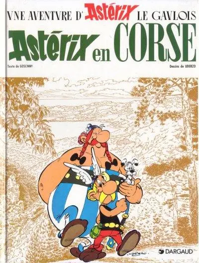 Couverture de l'album Astérix Tome 20 Astérix en corse