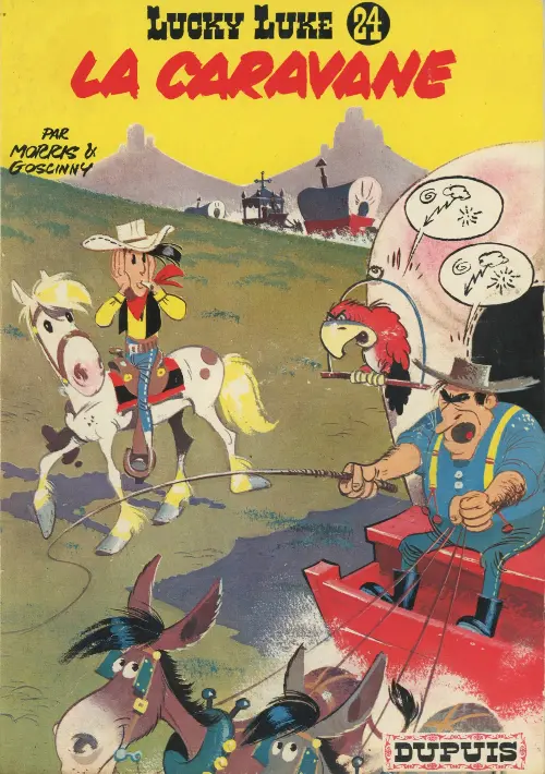 Couverture de l'album Lucky Luke Tome 24 La caravane