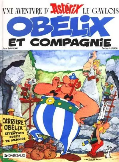 Couverture de l'album Astérix Tome 23 Obélix et compagnie