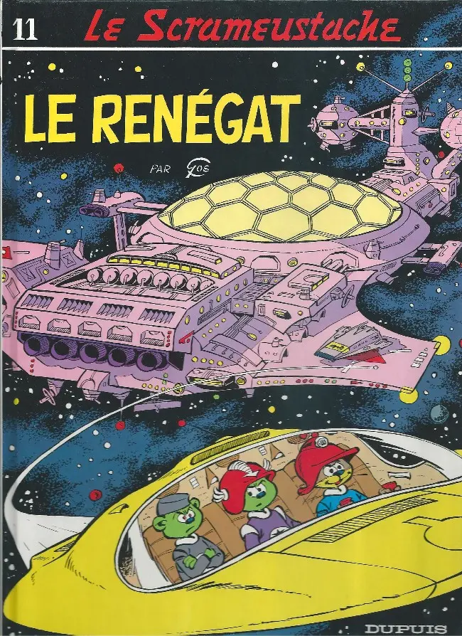 Couverture de l'album Le Scrameustache Tome 11 Le renégat