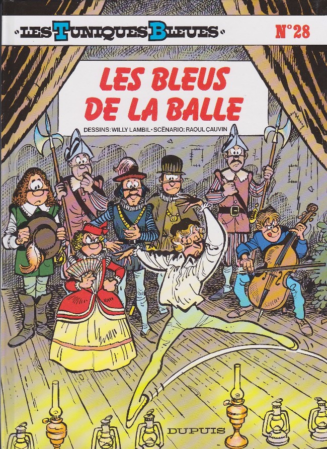 Couverture de l'album Les Tuniques Bleues Tome 28 Les Bleus de la balle