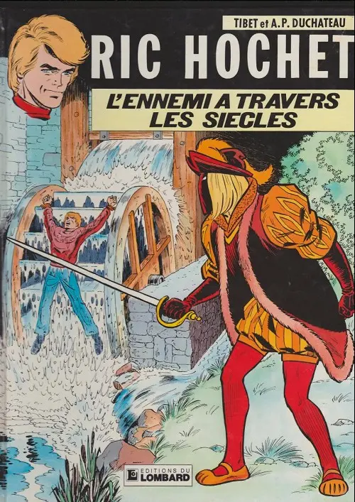 Couverture de l'album Ric Hochet Tome 26 L'ennemi à travers les siècles