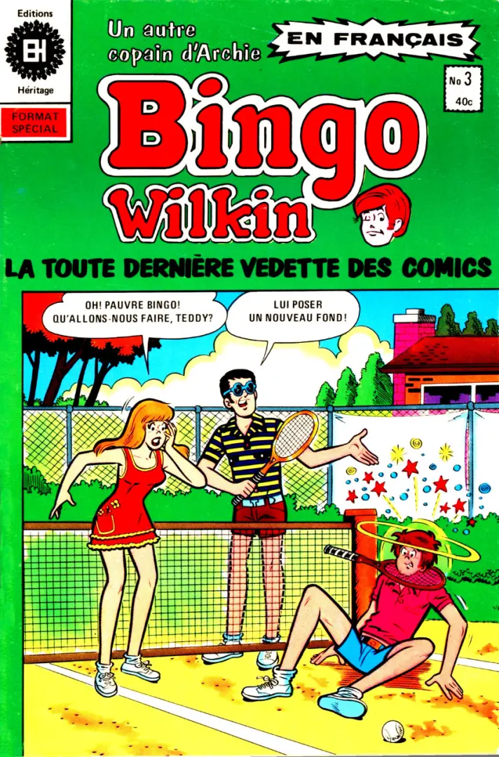 Couverture de l'album Bingo Wilkin Tome 3 Fou d'amour
