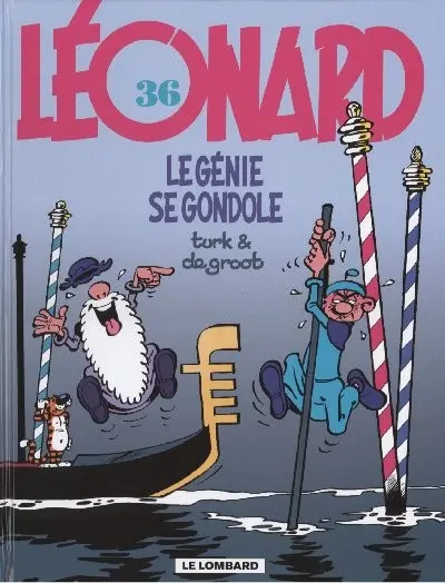 Couverture de l'album Léonard Tome 36 Le génie se gondole