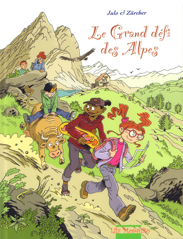 Couverture de l'album Le grand défi des Alpes