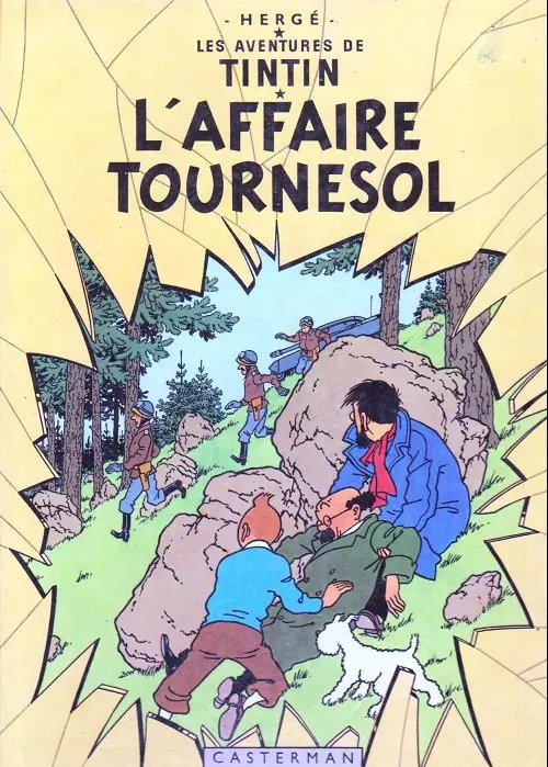 Couverture de l'album Tintin Tome 18 L'affaire Tournesol