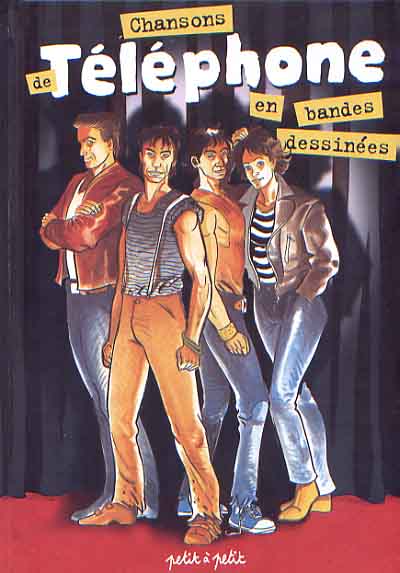 Couverture de l'album Chansons en Bandes Dessinées Chansons de Téléphone en bandes dessinées