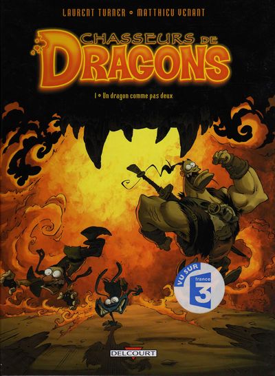Couverture de l'album Chasseurs de dragons Tome 1 Un dragon comme pas deux
