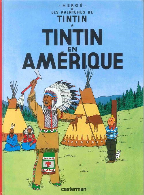 Couverture de l'album Tintin Tome 3 Tintin en amérique