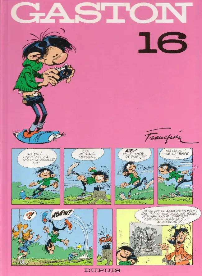 Couverture de l'album Gaston Tome 16