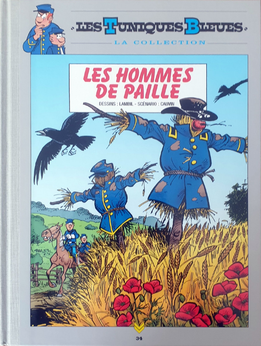 Couverture de l'album Les Tuniques Bleues La Collection - Hachette, 2e série Tome 34 Les hommes de paille