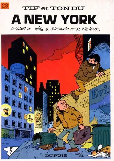 Couverture de l'album Tif et Tondu Tome 23 Tif et Tondu à New York
