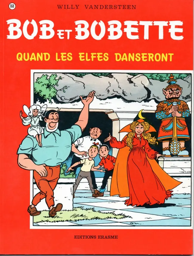Couverture de l'album Bob et Bobette Tome 168 Quand les elfes danseront