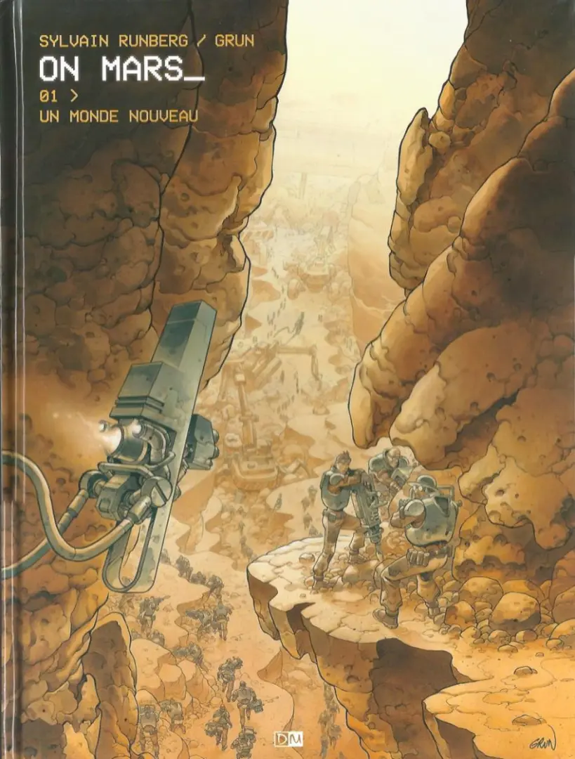 Couverture de l'album On Mars_ 1 Un nouveau monde