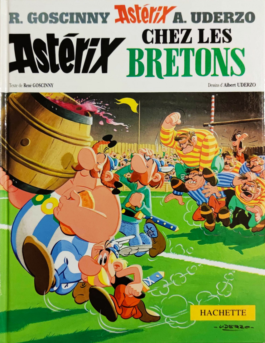 Couverture de l'album Astérix Tome 8 Astérix chez les bretons