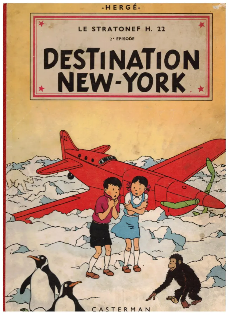 Couverture de l'album Les Aventures de Jo, Zette et Jocko Tome 2 Destination New-York