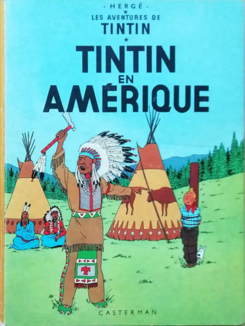 Couverture de l'album Tintin Tome 3 Tintin en Amérique
