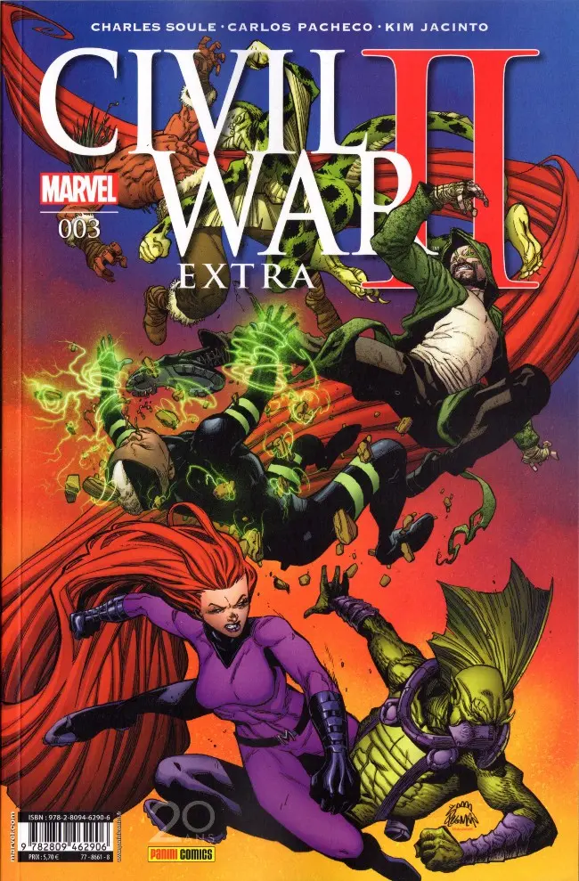 Couverture de l'album Civil War II Extra Tome 3