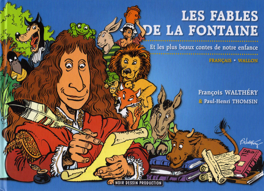 Couverture de l'album Les fables de La Fontaine et les plus beaux contes de notre enfance