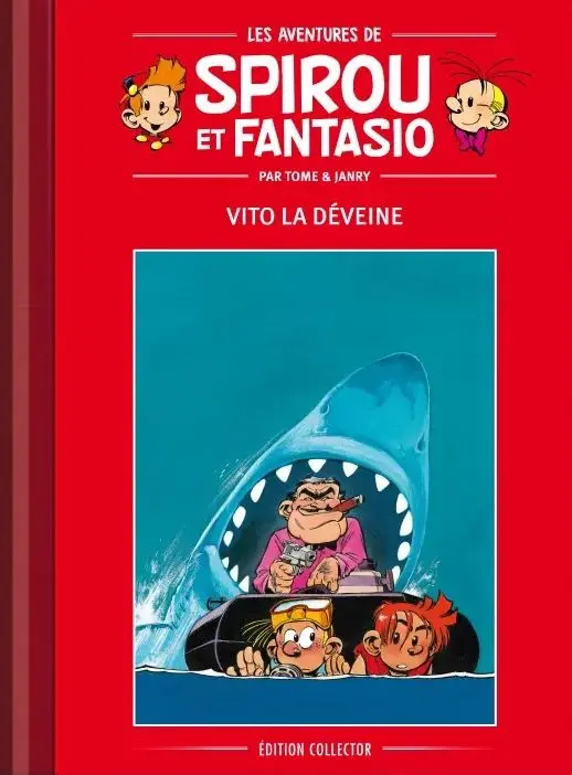 Couverture de l'album Spirou et Fantasio Édition collector Tome 43 Vito la Déveine