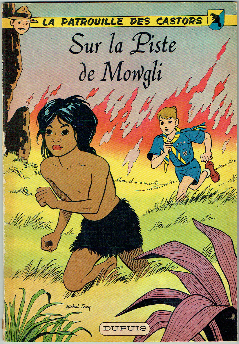 Couverture de l'album La Patrouille des Castors Tome 4 Sur la Piste de Mowgli