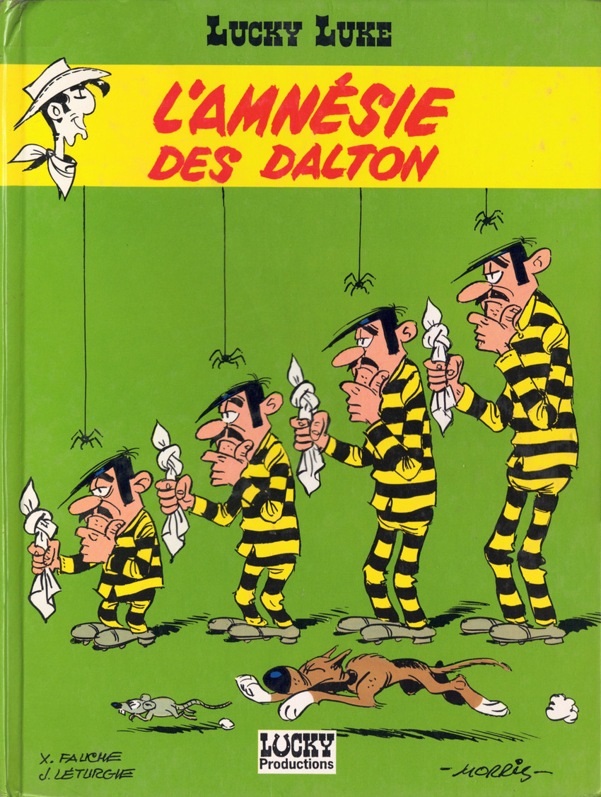 Couverture de l'album Lucky Luke Tome 60 L'amnésie des Dalton