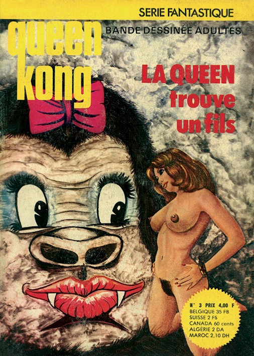 Couverture de l'album Queen Kong Tome 3 La Queen trouve un fils