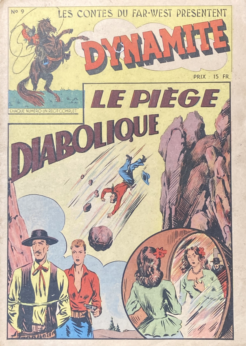 Couverture de l'album Dynamite N° 9 Le piège diabolique